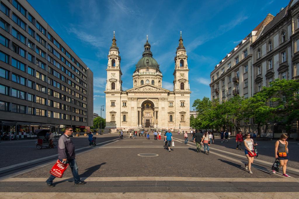 Green Pearl Apartment At St Stephen' S Basilica Budapest Exterior photo